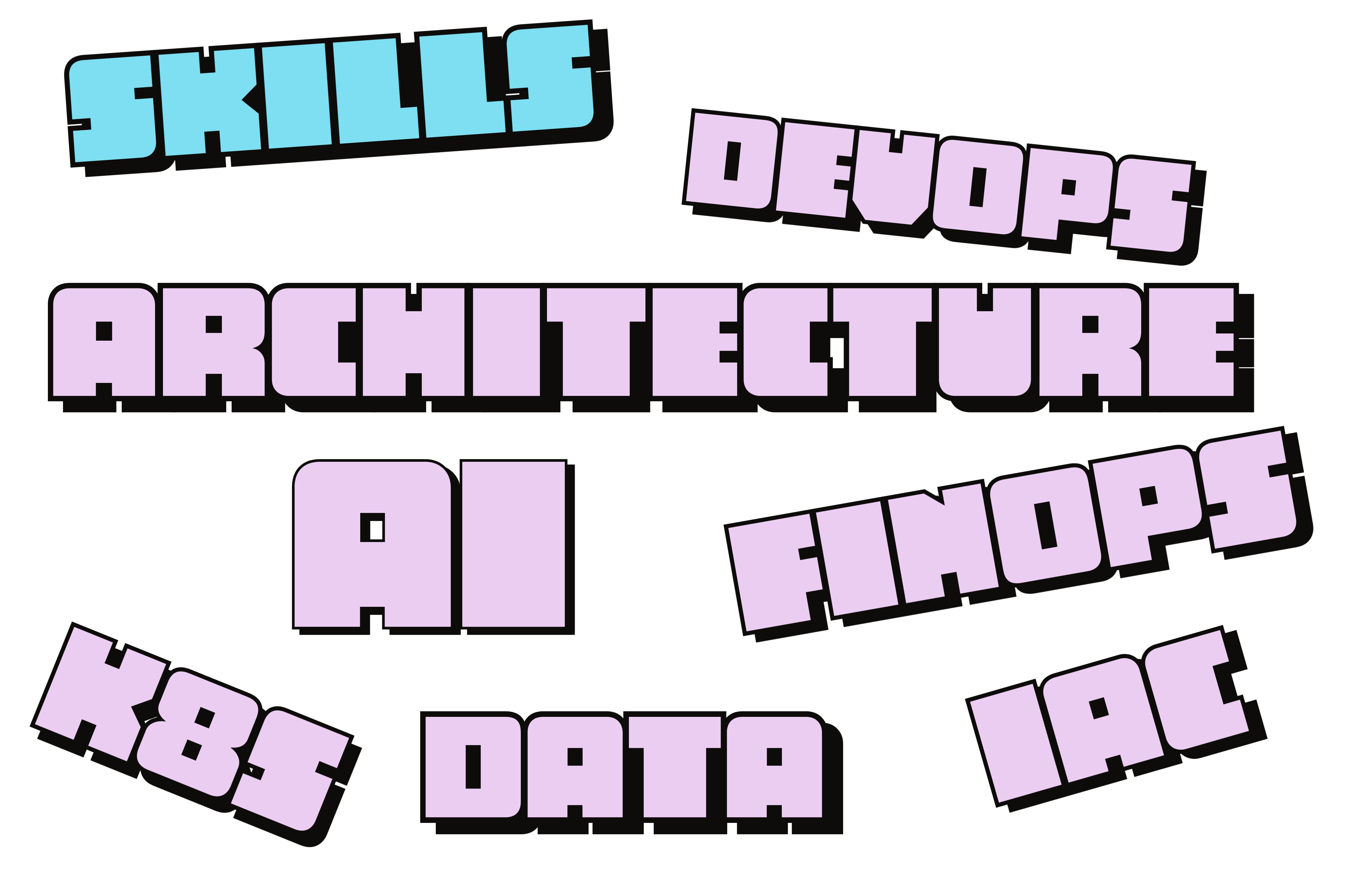 Skills - AI, Data, DevOps, Architecture, K8s, FinOps, IaC